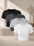 Women's Casual Fashion Elegant T-Shirts (Multi-Piece)