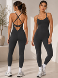 Women's Cross-Shoulder One-Piece Trousers