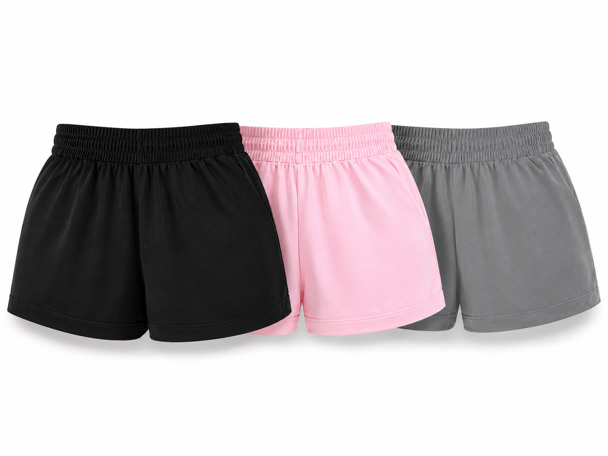 Women's Workout Shorts (3pcs)